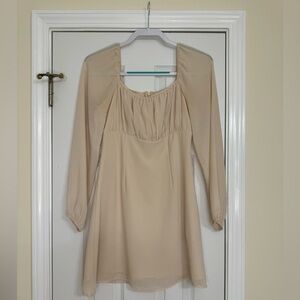 Altar’d State Blush Pink Long Sleeve Dress